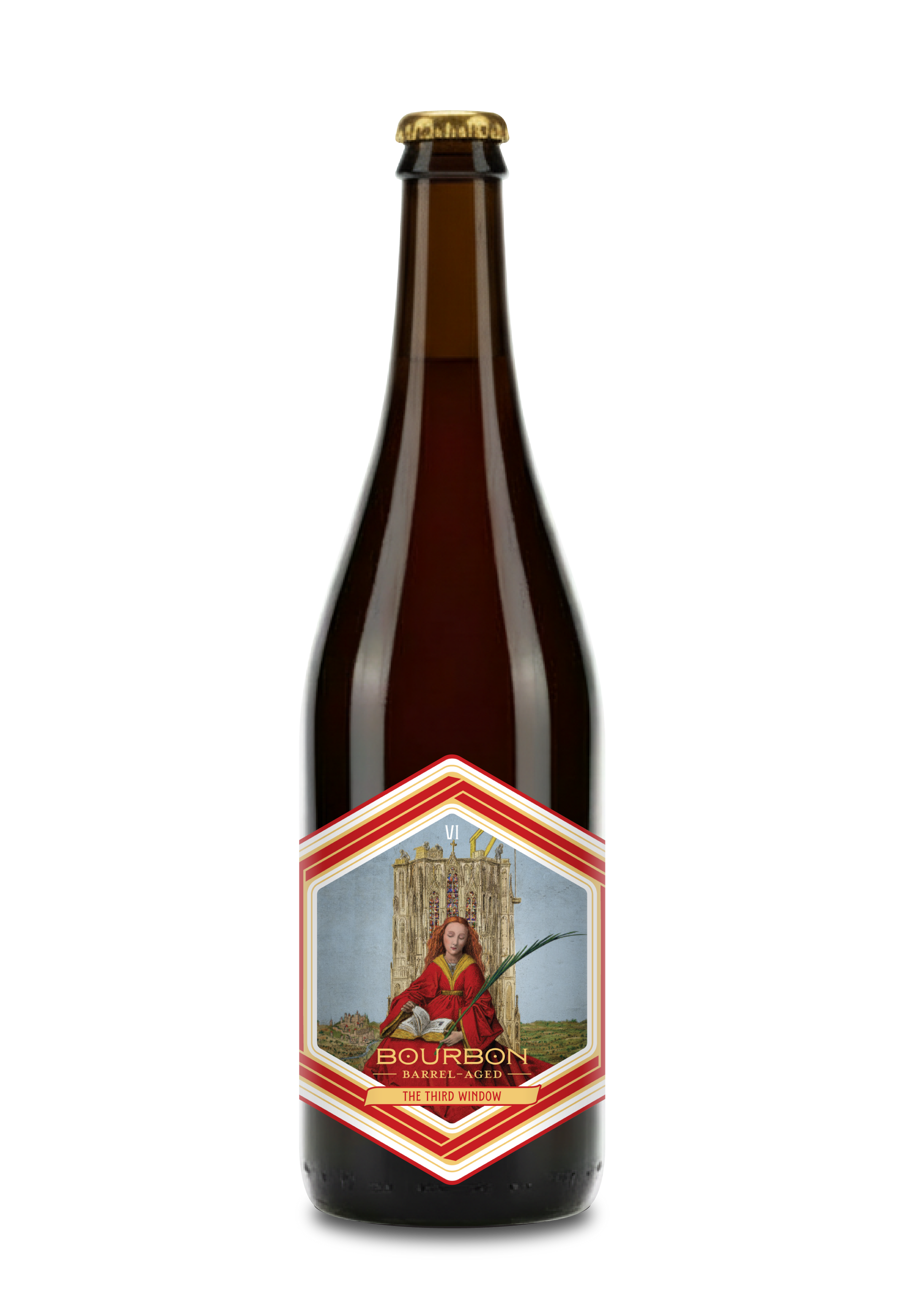 Bourbon Barrel-Aged Belgian Dubbel (8.3% ABV) 1 - 500ml bottle