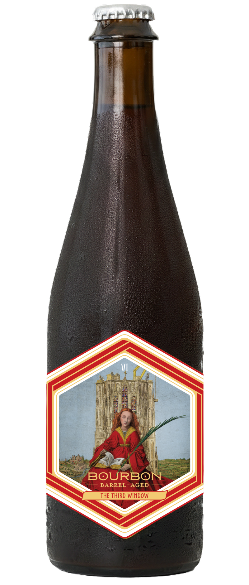 Bourbon Barrel-Aged Belgian Dubbel  (8.3% ABV) 1 - 500ml bottle